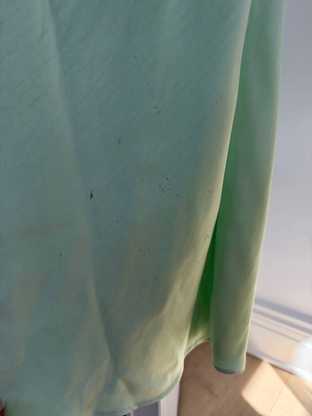 Self-Portrait Mint Green Cowl Neck Midi Dress - Picture 4 of 4